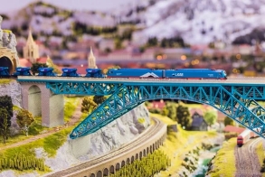 和政县桥梁模型